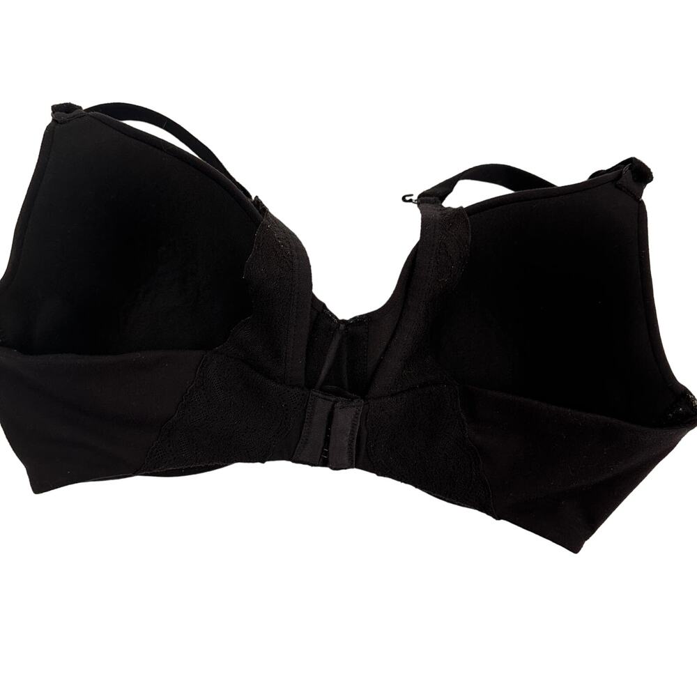 Warner's Black Front Closure Bra Size 34D
